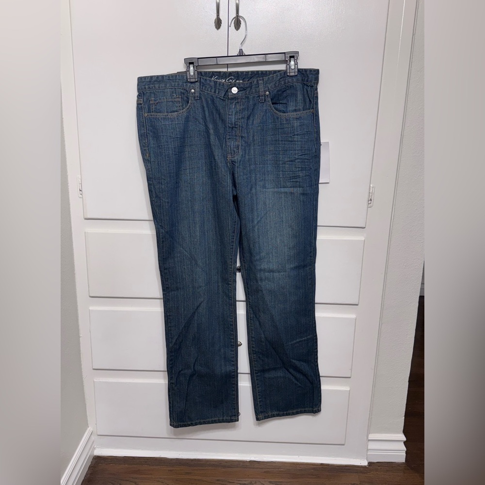 NWT Kenneth Cole Straight Leg Jeans 36x30